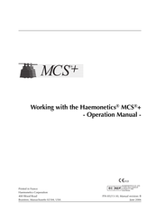 Haemonetics LN9000-220-EW Operation Manual