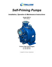 Trillium WSP-6 Installation, Operation & Maintenance Instructions Manual