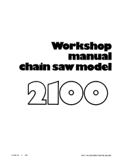 Husqvarna 2100 Workshop Manual