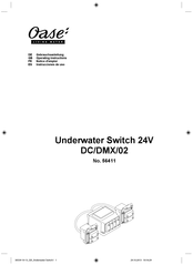 Oase Underwater Switch 24V DC/DMX/02 Operating Instructions Manual