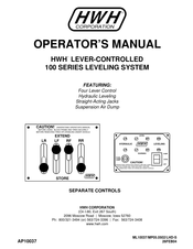 HWH 100 Series Operator's Manual