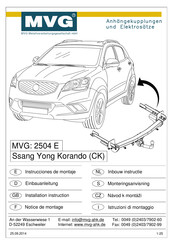MVG 2504 E Installation Instruction