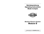 Calira MES Module B Operating Instructions Manual