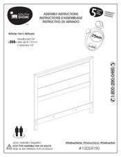 South Shore 10091 Assembly Instructions Manual