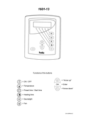 Helo 1601-13 Quick Start Manual