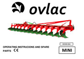 Ovlac Mini Operating Instructions And Spare Parts