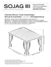Sojag 999-9162349 Assembly Manual