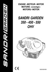Sandri Garden 550 OHV Manual