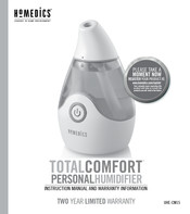 Homedics Uhe Cm15 Manuals Manualslib