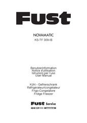 FUST Novamatic KS-TF 309-IB User Manual