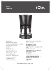 Solac CF4029 Manuals | ManualsLib