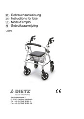 Dietz Ligero Instructions For Use Manual