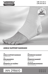 Sensiplast 298610 Instructions For Use Manual
