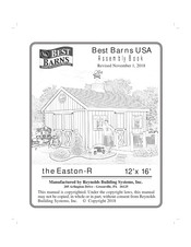 Best Barns Easton-R Assembly Book