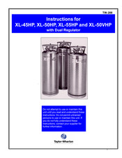 Taylor-Wharton XL-55HP Instructions Manual