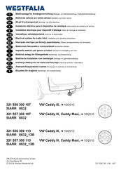 Westfalia 321 556 300 107 Installation And Operating Instructions Manual