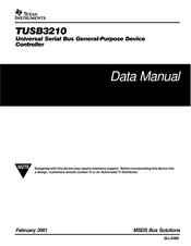 Texas Instruments TUSB3210 Data Manual