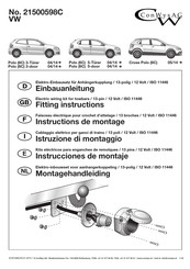 ConWys AG 21500598C VW Fitting Instructions Manual