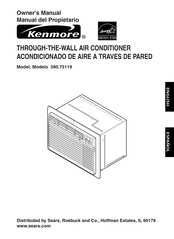 Kenmore 580.75119 Owner's Manual