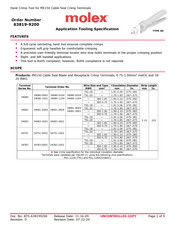 molex 63819-9200 Specification