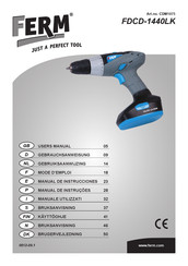 Ferm FDCD-1440LK User Manual