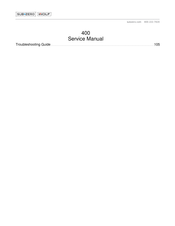 Subzero 427R-2 Service Manual