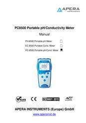 Apera Instruments Pc 8500 Manuals Manualslib