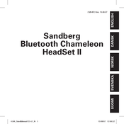 Sandberg Bluetooth Chameleon HeadSet II Manual