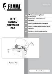Fiamma HOBBY PREMIUM F65 Installation Instructions Manual