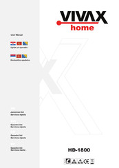 VIVAX home HD-1200 User Manual