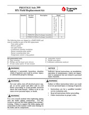 TriangleTube PTRKIT128 Manual