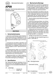 Siko AP09 User Information