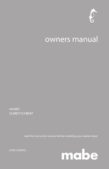 mabe CLME71214BAT Owner's Manual