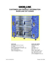 SHOR-LINE CAT CONDO Customer And Product Information