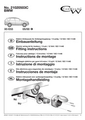 ConWys AG 21020503C Fitting Instructions Manual