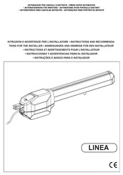 Dieffematic LINEA Series Instructions And Recommendations For The Installer