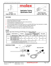 molex 63827-1100 Specification Sheet