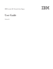 Ibm 10G Network Active Bypass User Manual
