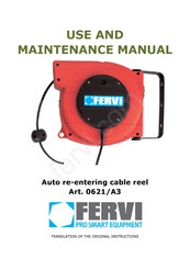 Fervi A3 Use And Maintenance Manual