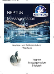 Neptun MassageStation Installation And Operating Instrucitons