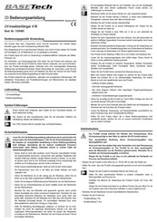 BASETech 1359485 Operating Instructions Manual