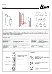 REX EcoRex D11 Manual