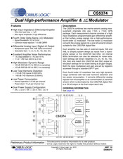 Cirrus Logic CS5374 Manual