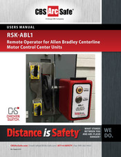CBS ArcSafe RSK-ABL1 Series User Manual