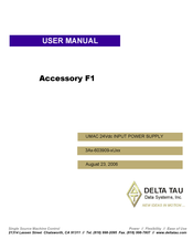 Delta Tau ACC-F1 User Manual