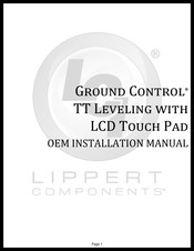 Lippert Components Ground Control TT Leveling OneControl Oem Installation Manual