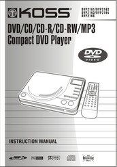 Koss DVP2162 Instruction Manual