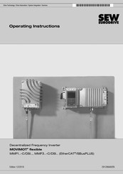 SEW-Eurodrive MOVIMOT flexible  MMF3 C/DBC Series Operating Instructions Manual