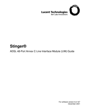 Lucent Technologies Stinger STGR-LIM-AC-48 Manual