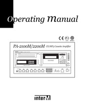 Inter-m PA-2100M Operating Manual